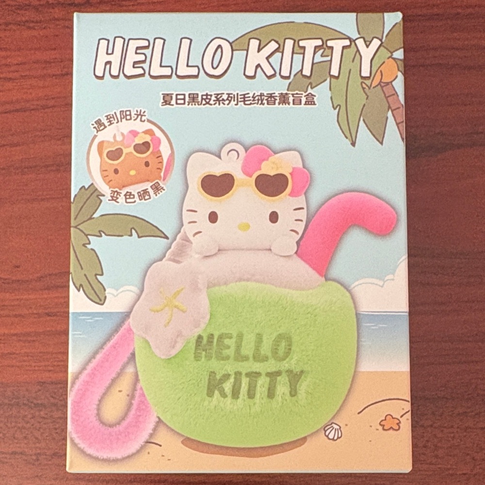 *NWT* Miniso Hello Kitty Summer Black Series Pendant Blind Box | SEALED